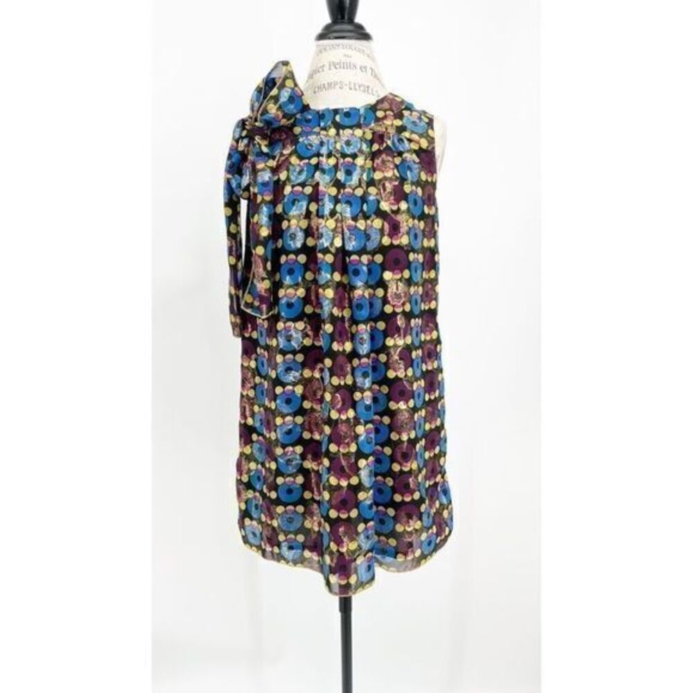 Anna Sui Metallic Mod Dress medium